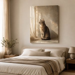 Cat in Linen Light / Modern Paradox