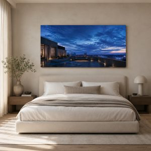 Rooftop Blue Hour