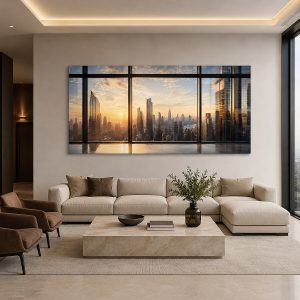 Modern Penthouse View / Modern Paradox